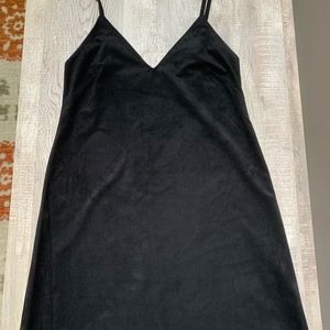 Wilfred Free Black Suede Dress